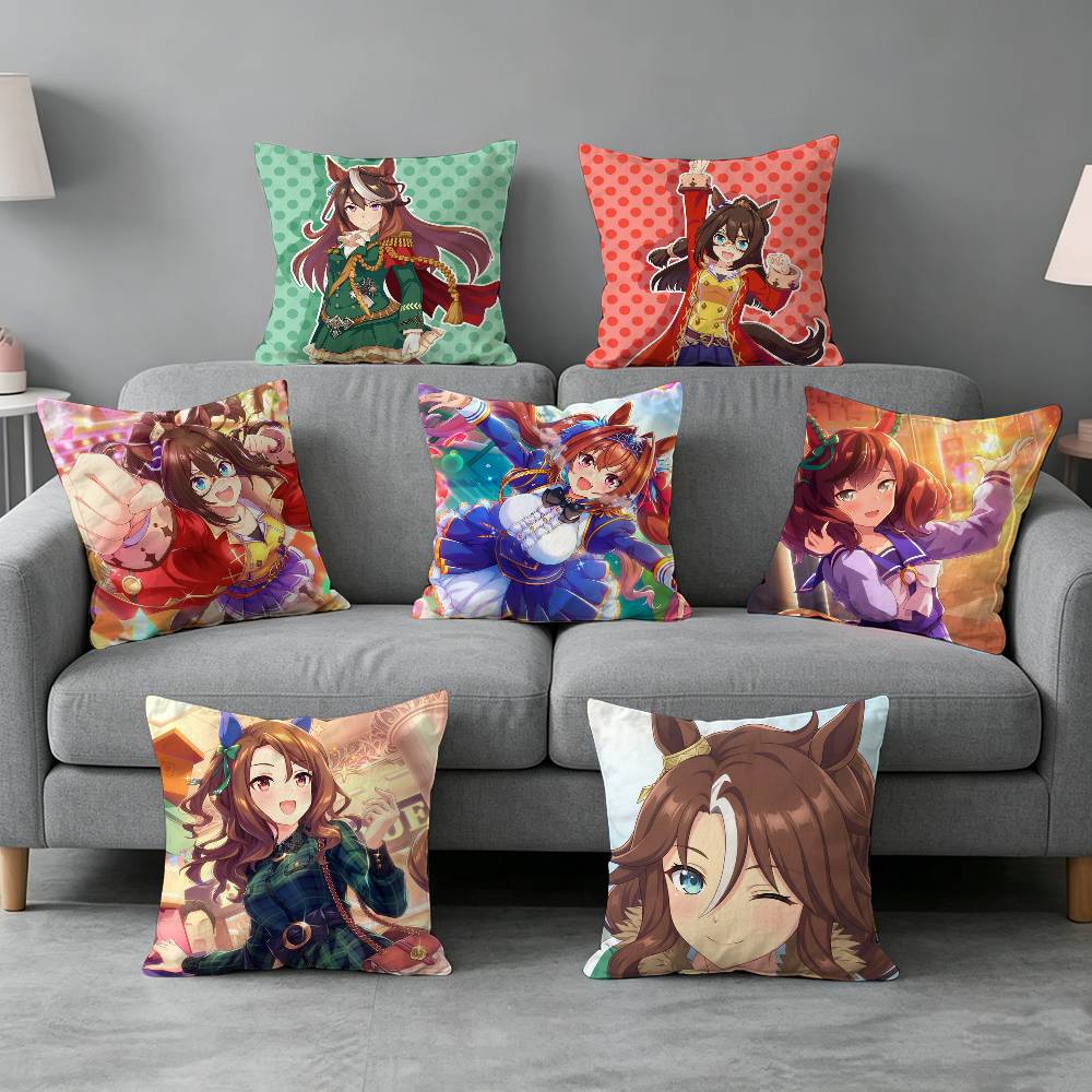 Home Textiles Definition - Umamusume Pretty-y Derby Kussensloop cadeau High-definition