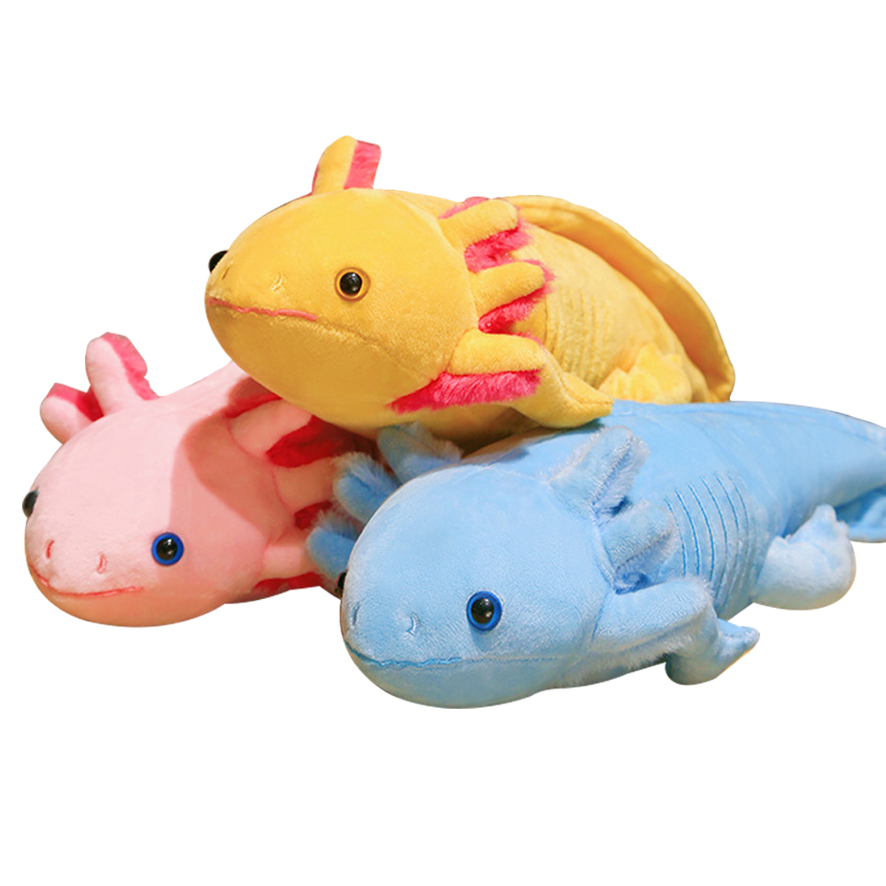 Bolster Pillow Long - 45 cm Kawaii Kleurrijke Newt Knuffel