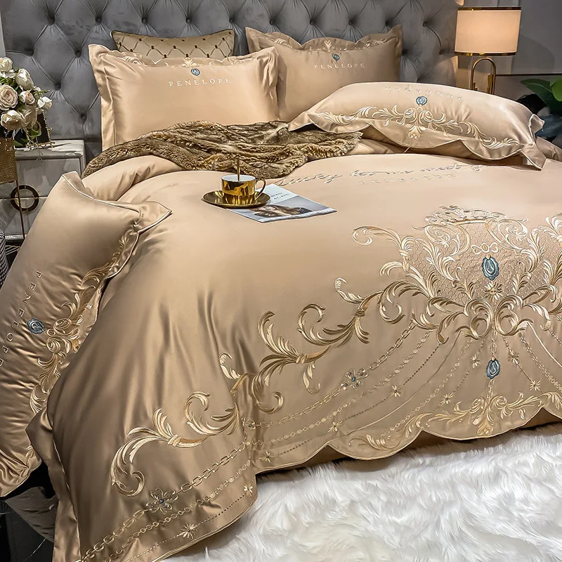 Silk Sheet Set - Laken in Europese stijl Vierdelige set