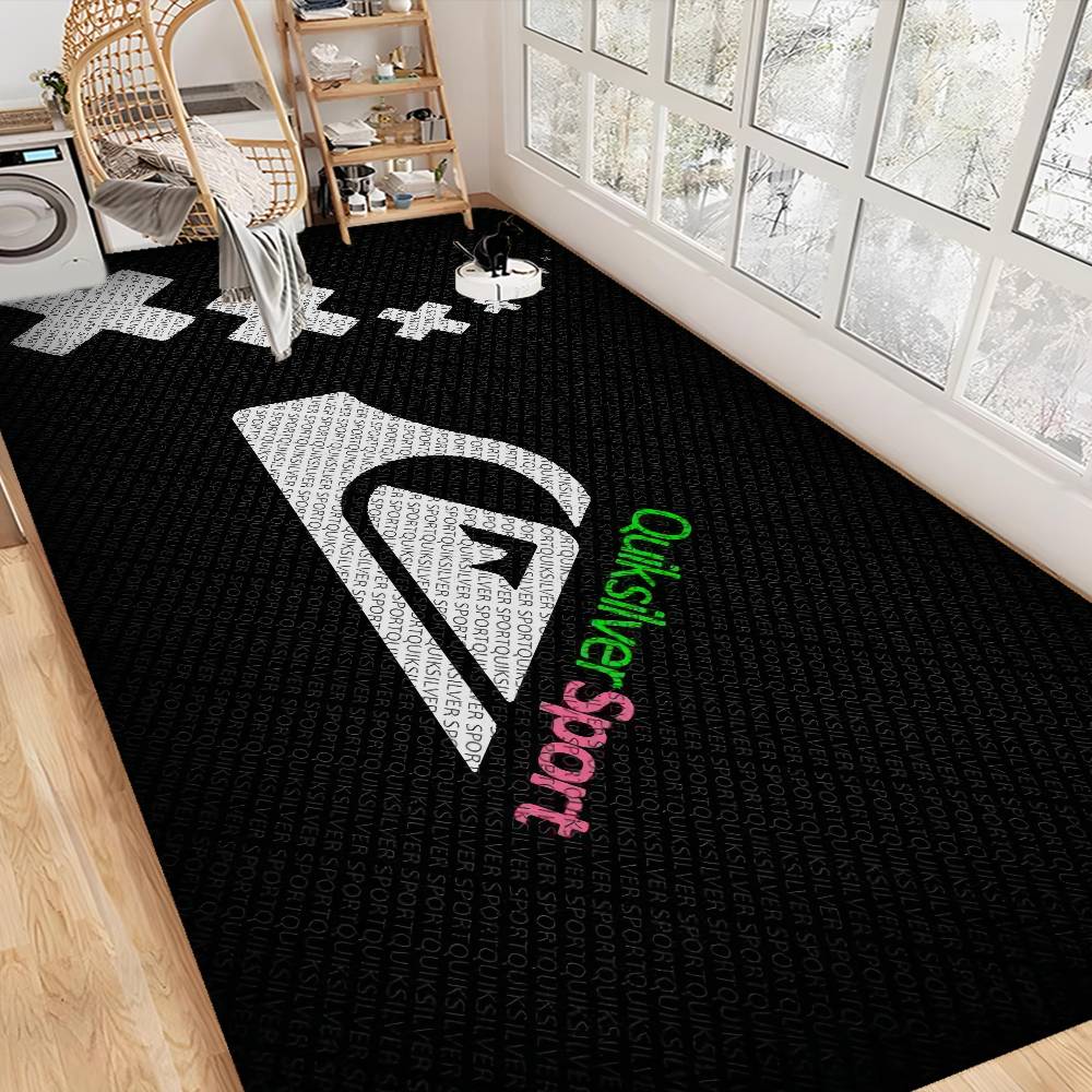 Home Textiles Logo - Q-QuiksilverS Logo Vloermat Vloermat Rechthoek Antislip