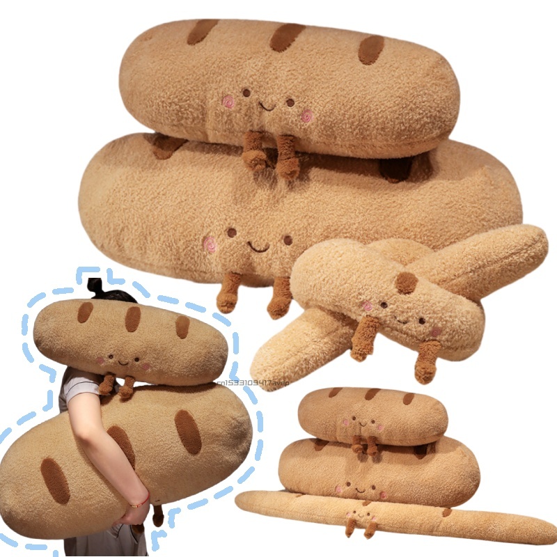 Bolster Pillow Long - Zacht lang stokbrood sierkussen schattig ontwerp