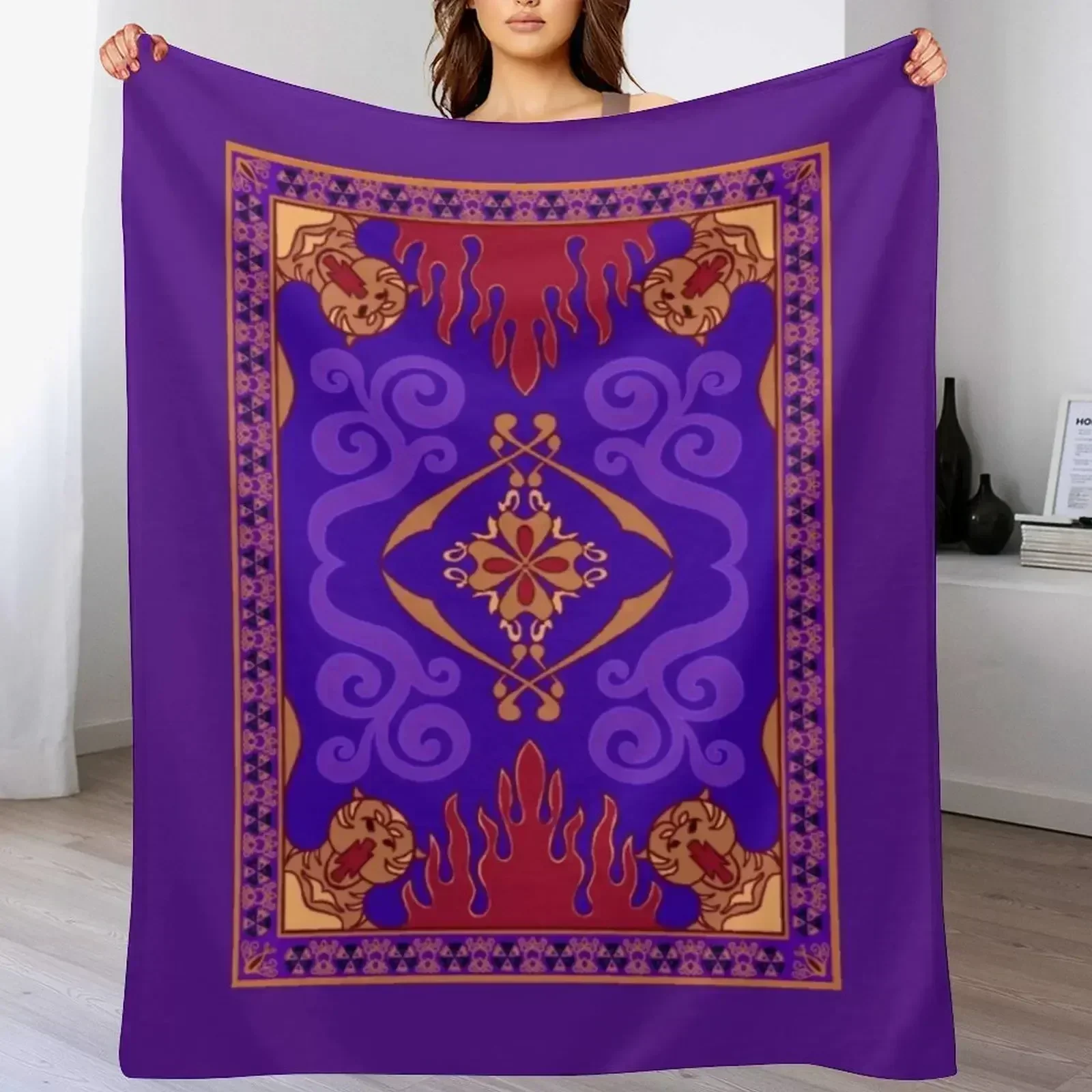 Home Textiles Throw - Aladdin Magic Carpet Throw Deken, perfect