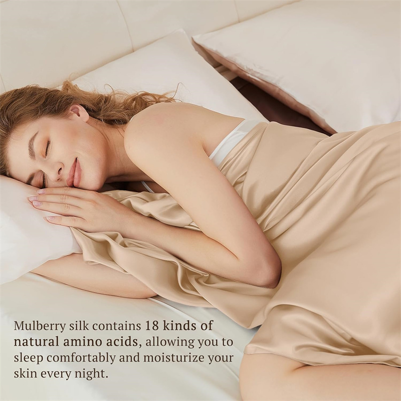 1PC Moerbeizijde Platte Laken  - Silk Sheet Set recensie en prijs