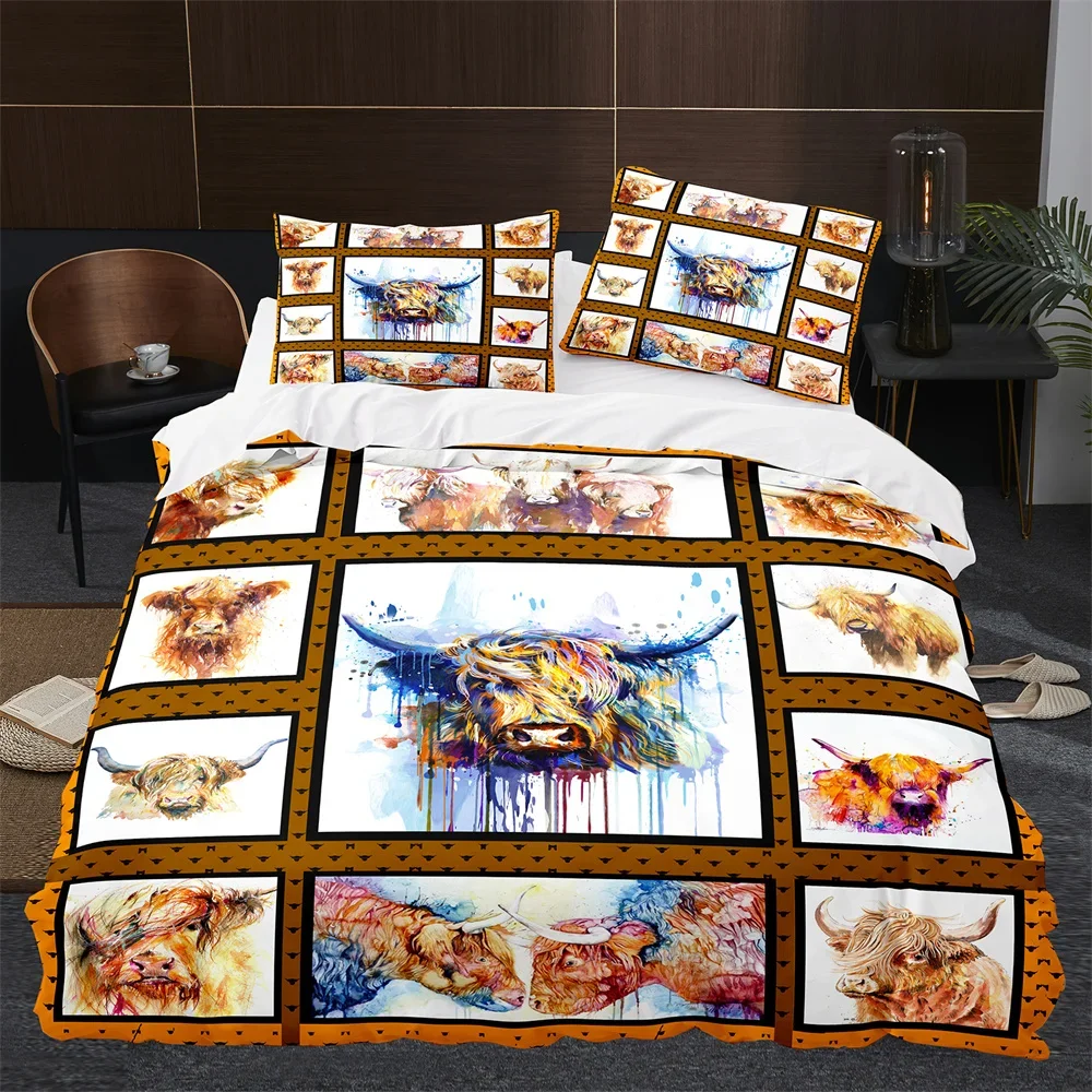 Hoogland Koe Vee Boerderij Die - Highland Home Textiles recensie en prijs