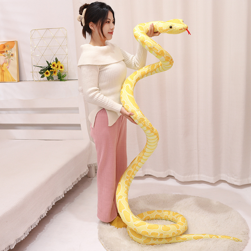 400cm Grote Reuzenslang Cobra  - Bolster Pillow Long recensie en prijs
