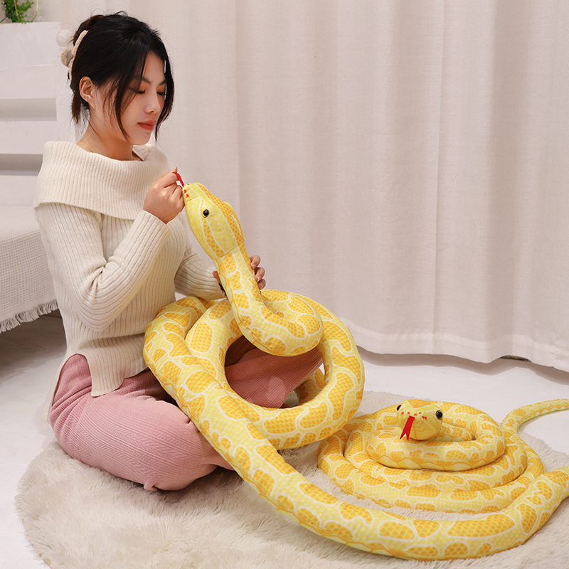 400cm Grote Reuzenslang Cobra  - Bolster Pillow Long recensie en prijs
