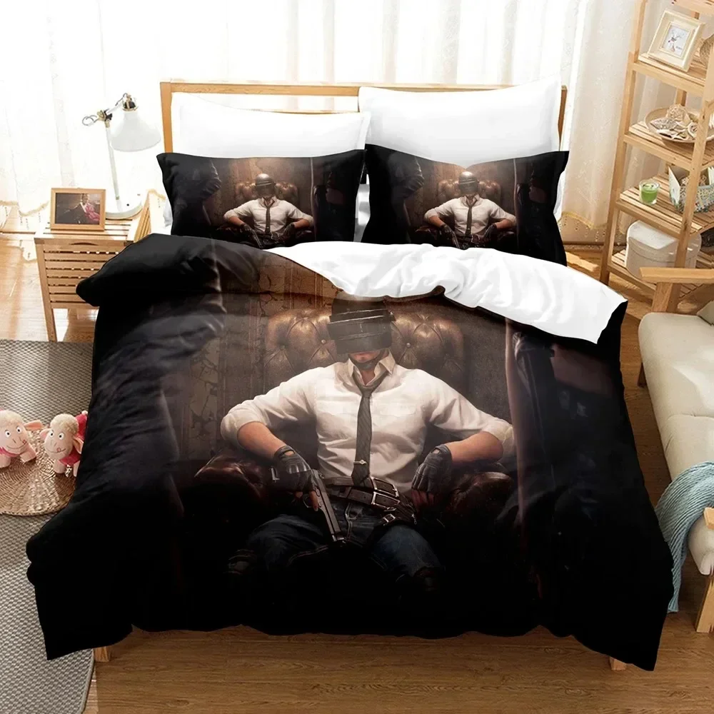 3D Print Game Battlegrounds PU - Linen Duvet Cover recensie en prijs