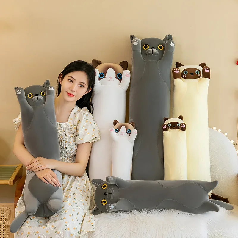 50 ~ 110 cm Squishy Kat Lange  - Bolster Pillow Long recensie en prijs