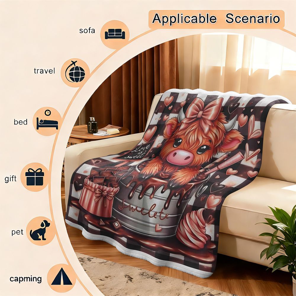 Leuke Highland Cattle bedrukte - Highland Home Textiles recensie en prijs