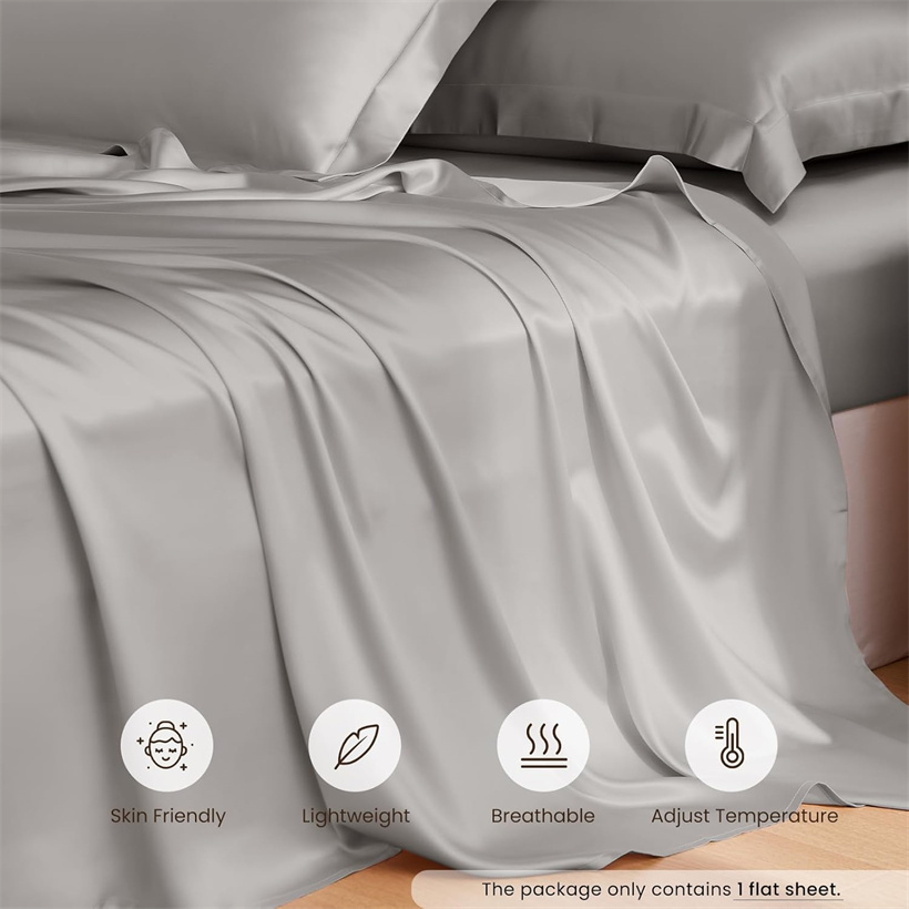 Luxe 100% Mulberry zijden vlak - Silk Sheet Set recensie en prijs