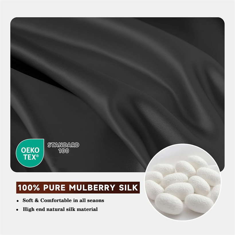 Gladde 3-delige set beddengoed - Silk Sheet Set recensie en prijs