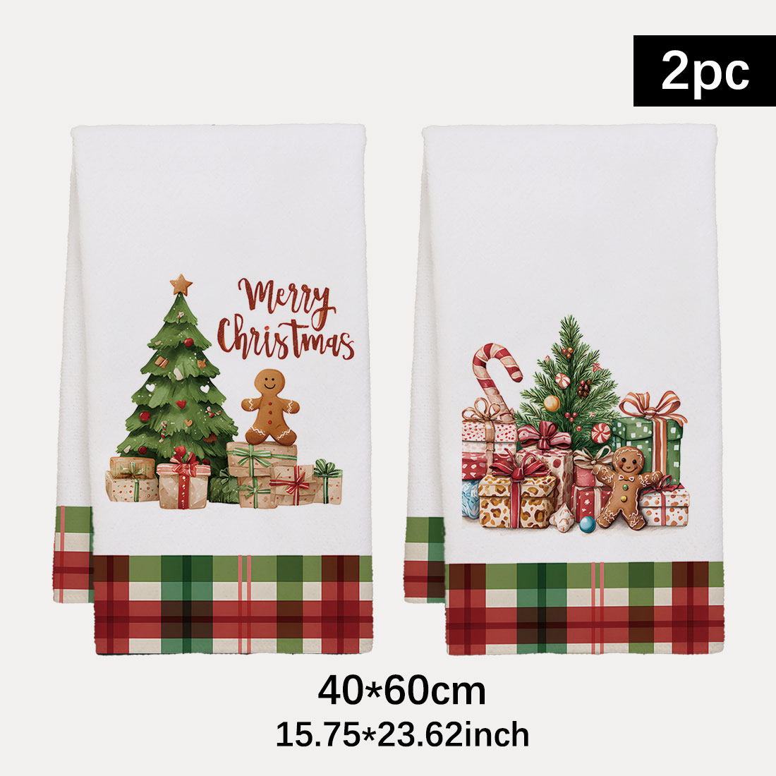 40x60cm Kerst Serie Boom Roost - Highland Home Textiles recensie en prijs