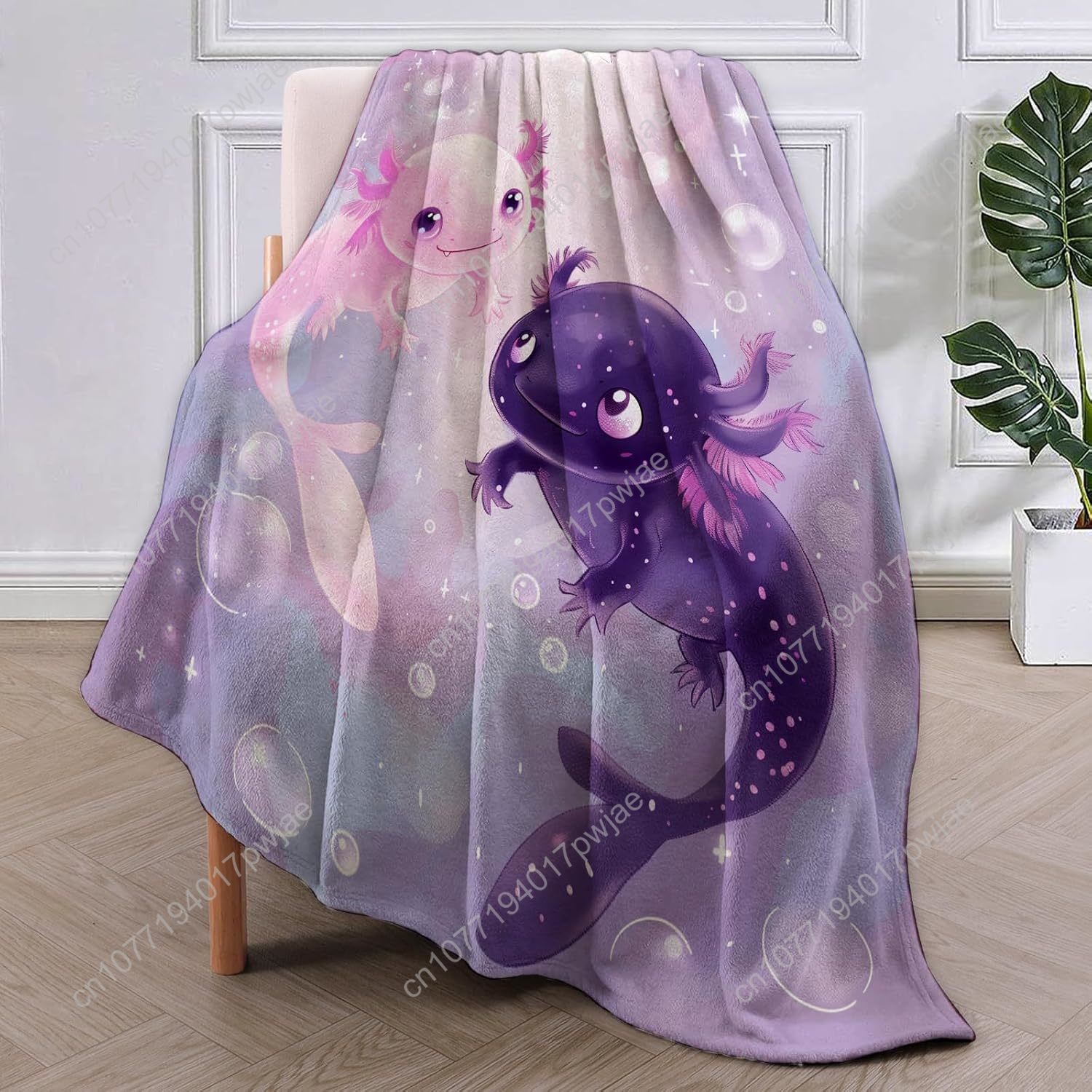 Axolotl Deken Schattig Axolotl - Home Textiles Throw recensie en prijs