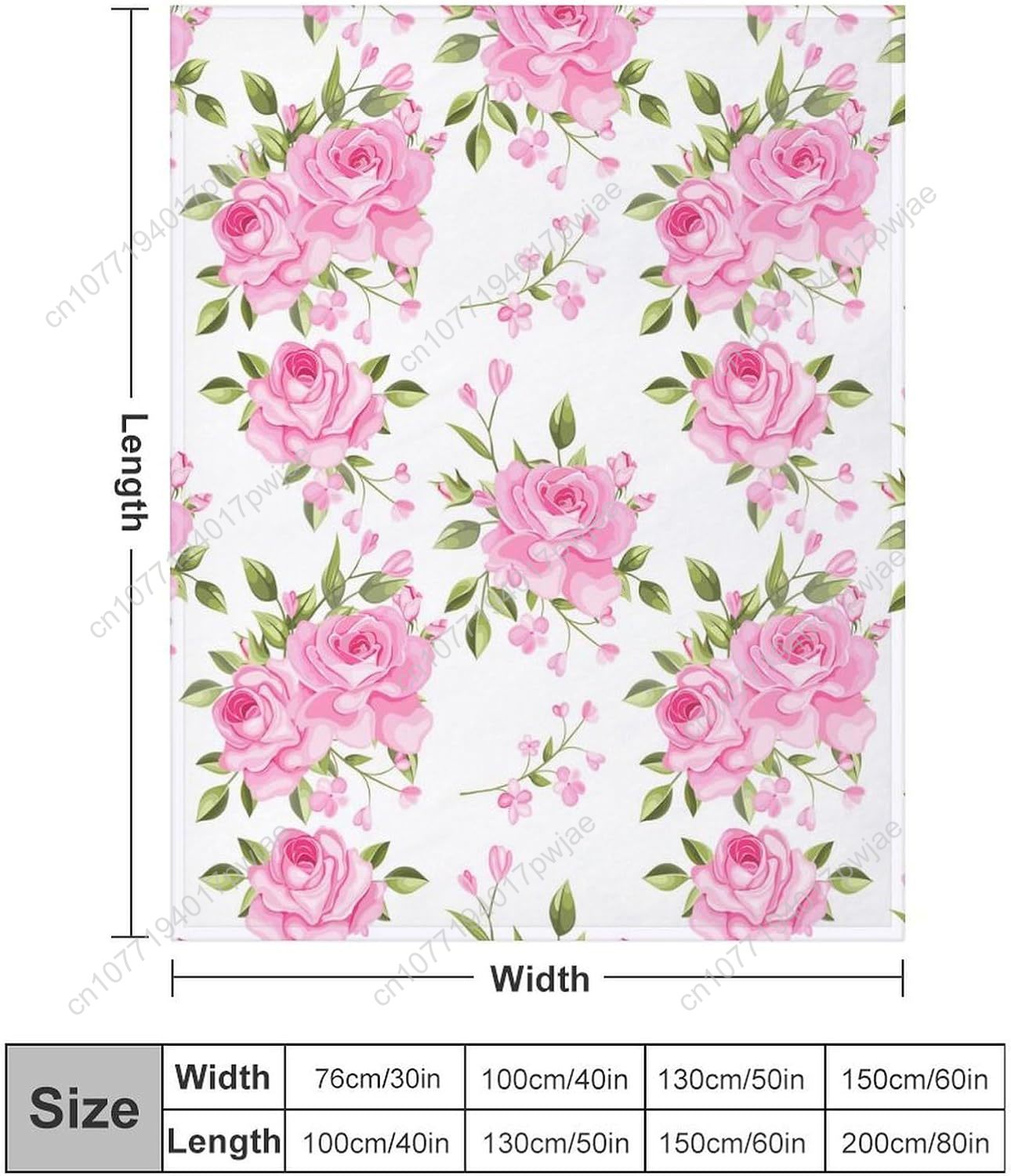 Roze bloem gooien deken bloeme - Home Textiles Throw recensie en prijs