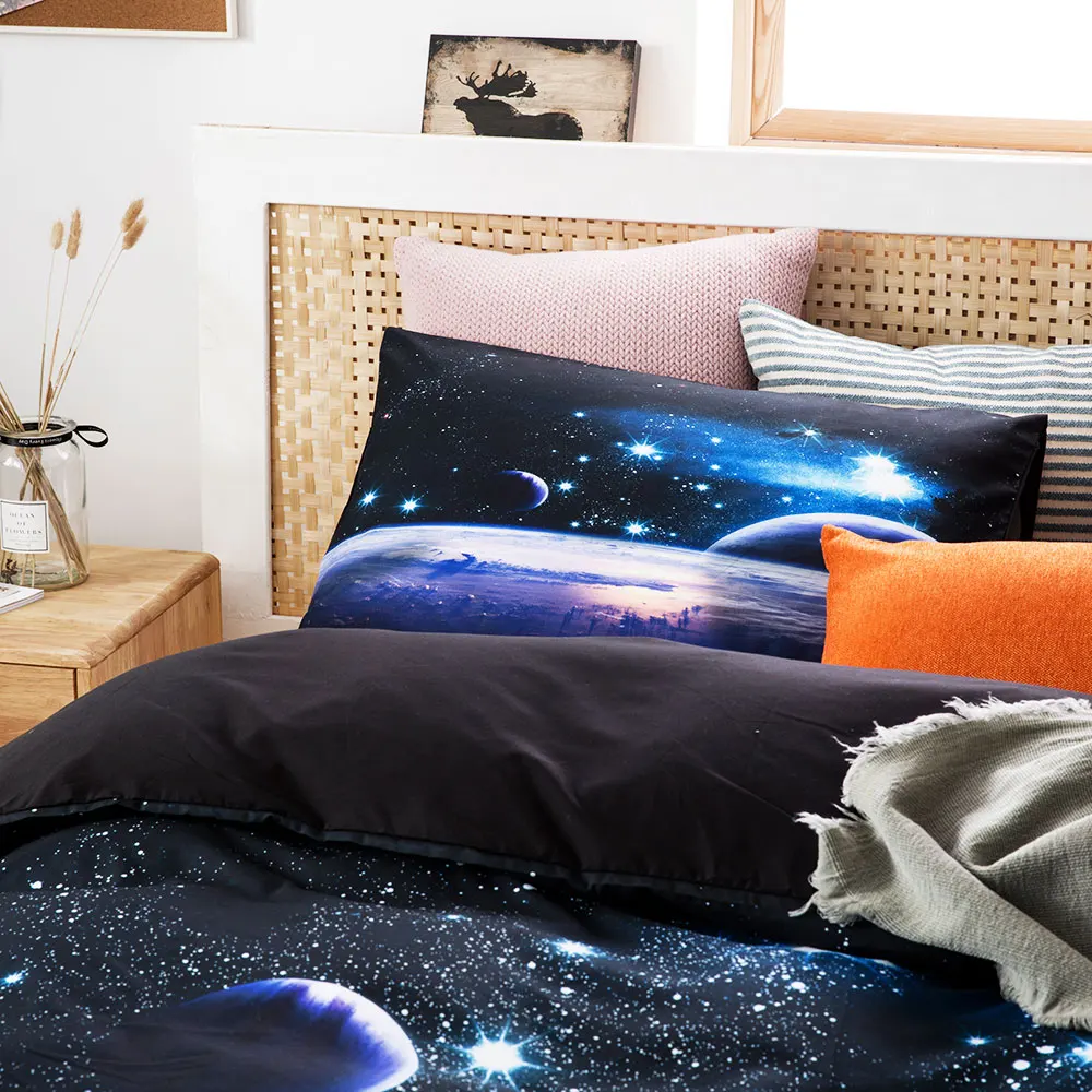 Space Star 3d Galaxy Dekbedove - Linen Duvet Cover recensie en prijs