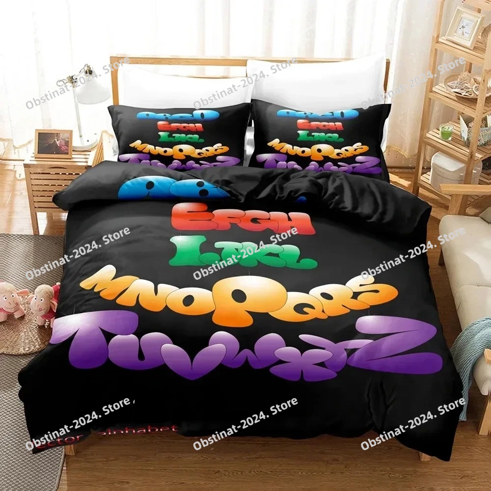 2023 Alphabet Lore Beddengoeds - Linen Duvet Cover recensie en prijs