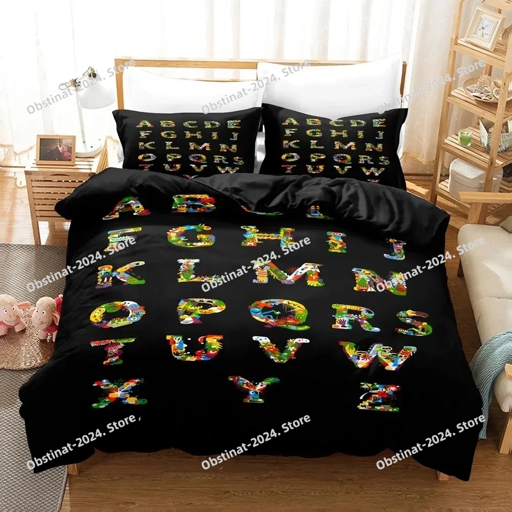 2023 Alphabet Lore Beddengoeds - Linen Duvet Cover recensie en prijs