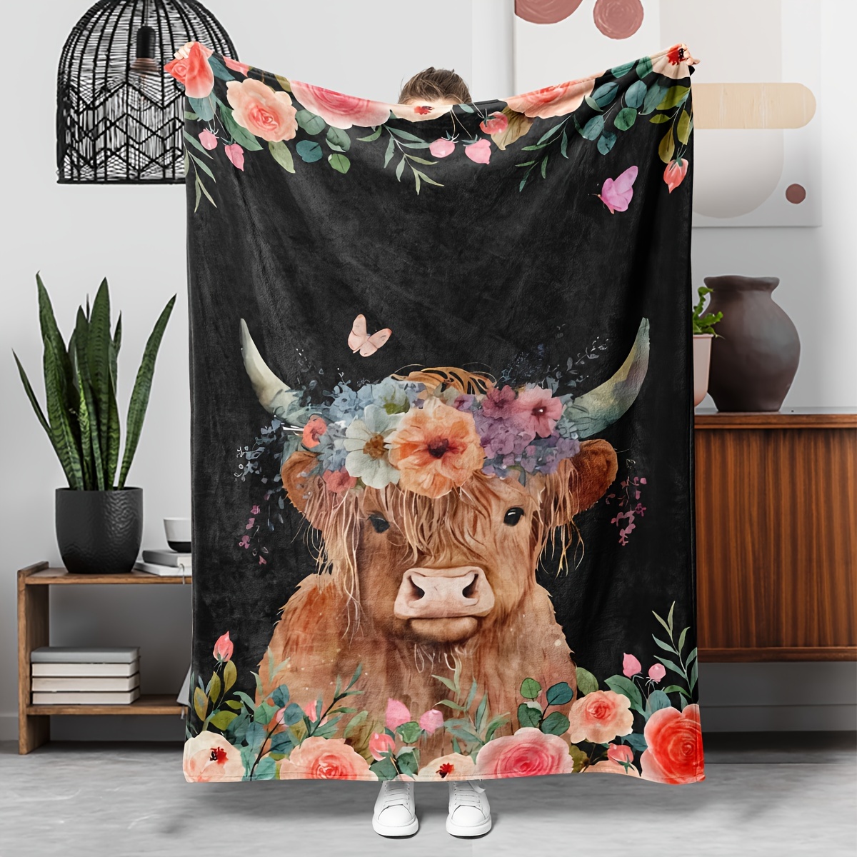 Flanellen deken: schattige hoo - Highland Home Textiles recensie en prijs