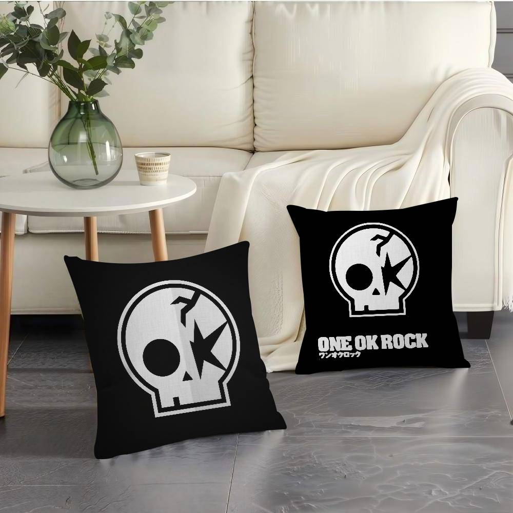ONE OK ROCK logo Kussensloop D - Home Textiles Logo recensie en prijs