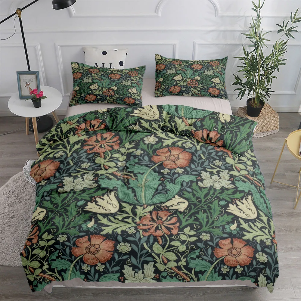 William Morris Neoklassieke ge - Linen Duvet Cover recensie en prijs