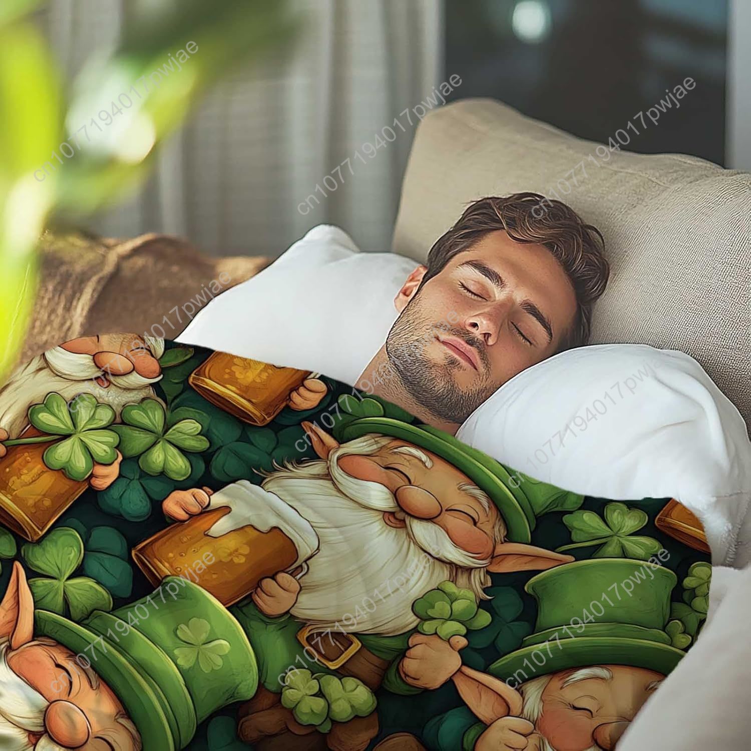 St. Patrick's Day Gnome gooien - Home Textiles Throw recensie en prijs