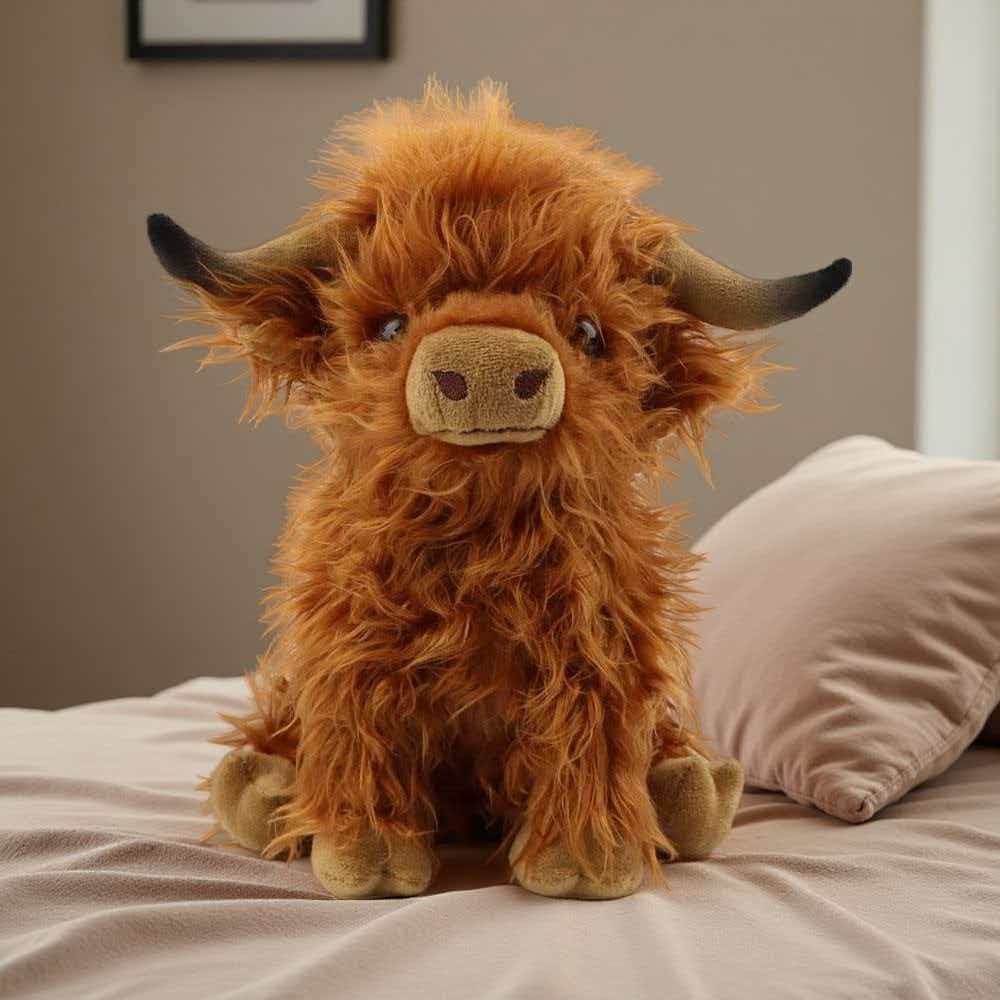 Highland Bull Simulatie Knuffe - Highland Home Textiles recensie en prijs