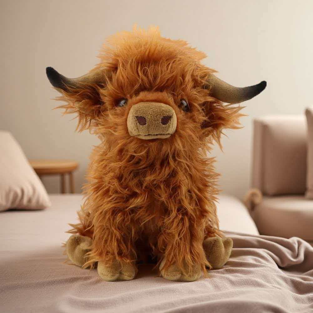 Highland Bull Simulatie Knuffe - Highland Home Textiles recensie en prijs
