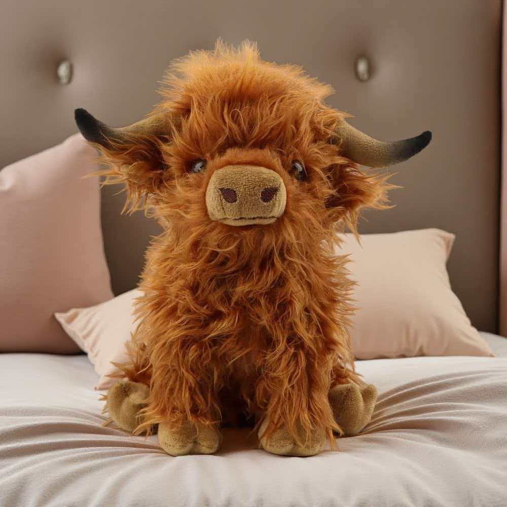 Highland Bull Simulatie Knuffe - Highland Home Textiles recensie en prijs