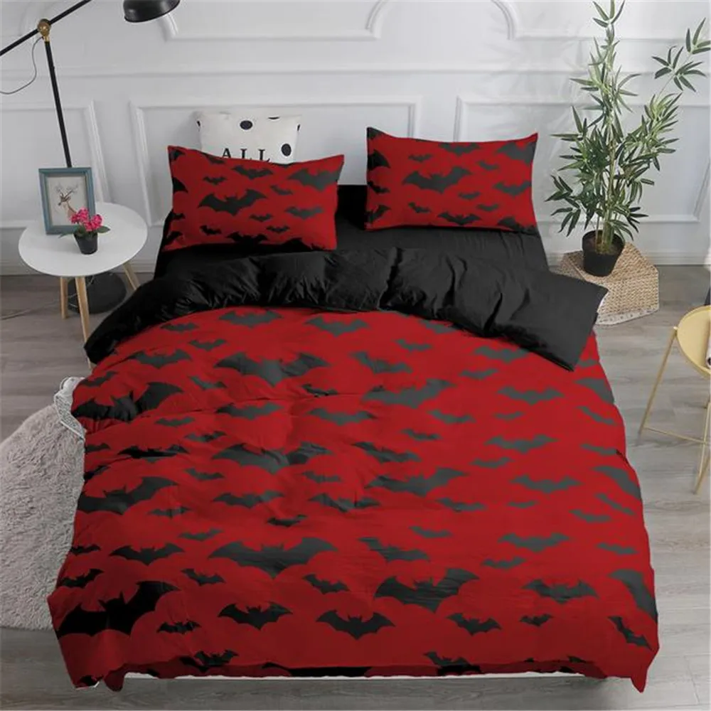 Halloween Vliegende Vampier Be - Linen Duvet Cover recensie en prijs