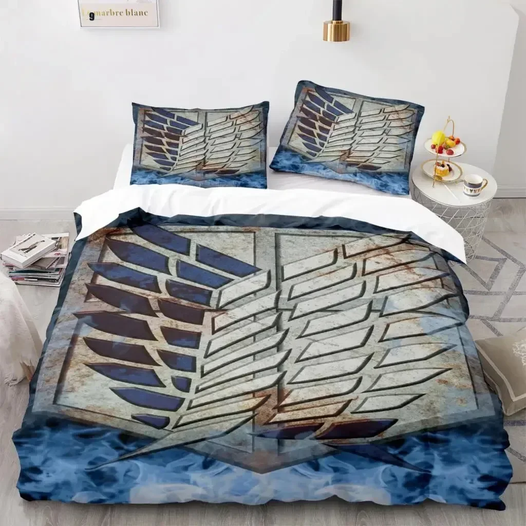 Anime Attack On Titan Huistext - Linen Duvet Cover recensie en prijs