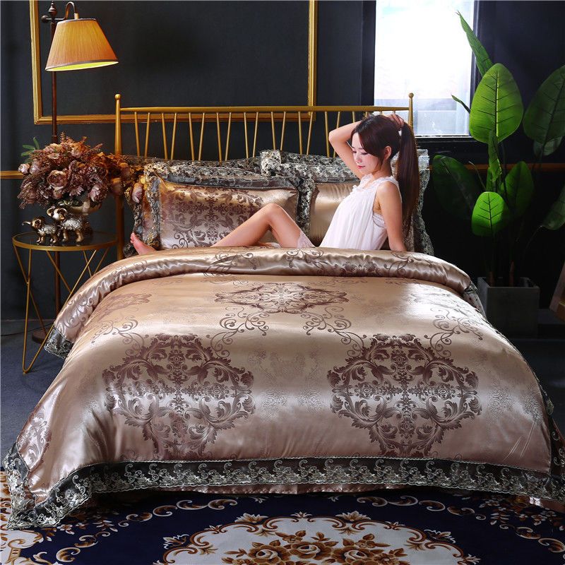 Europese Klassieke Luxe 4-deli - Linen Duvet Cover recensie en prijs