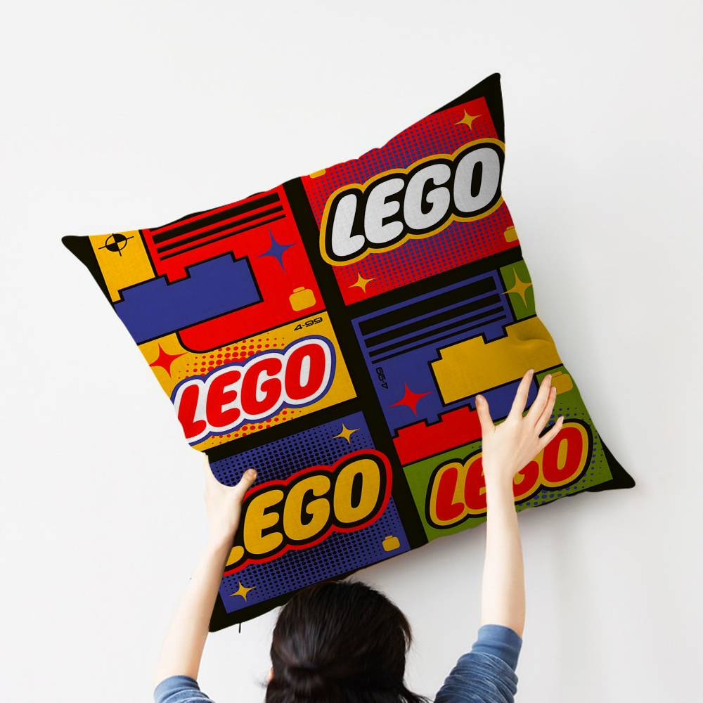 Klassieke L-LEGOS logo kussenh - Home Textiles Logo recensie en prijs