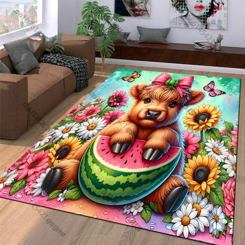 Hoogland kalfsbloemen houten e - Highland Home Textiles recensie en prijs