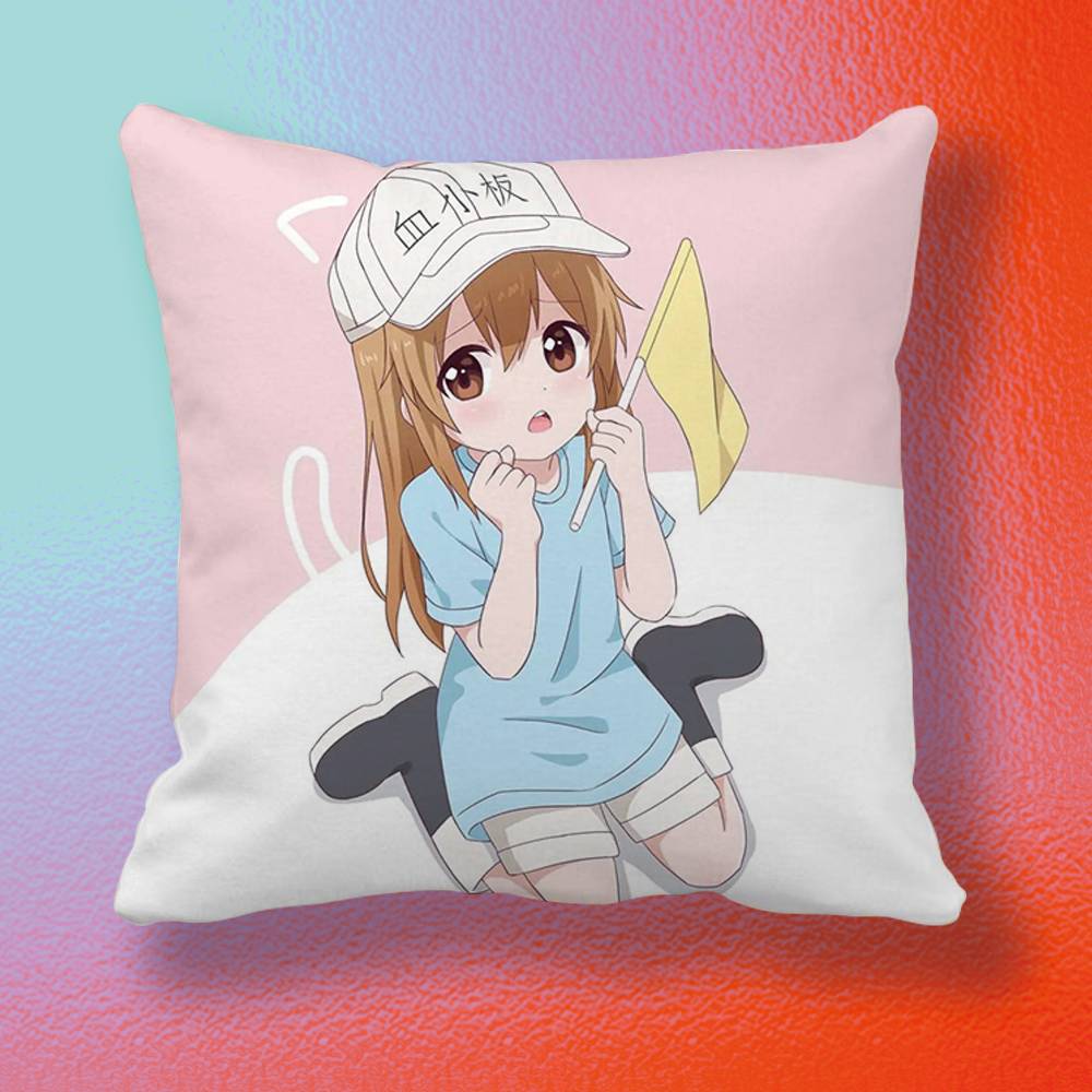 Anime Cells at Work Kussensloo - Home Textiles Definition recensie en prijs