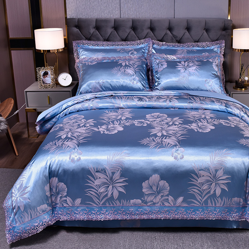 Europese Stijl Jacquard Bedden - Silk Sheet Set recensie en prijs