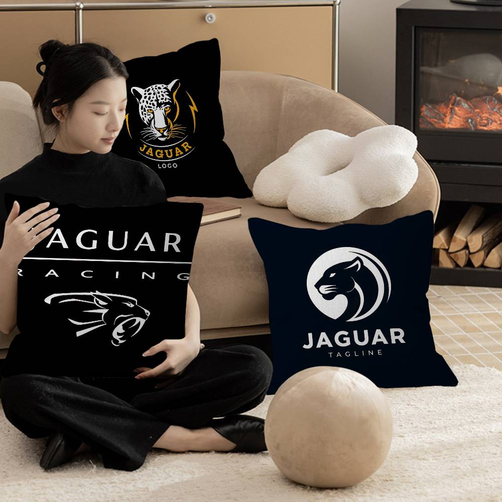 J-JaguarS-Car Logo Kussenhoes  - Home Textiles Logo recensie en prijs