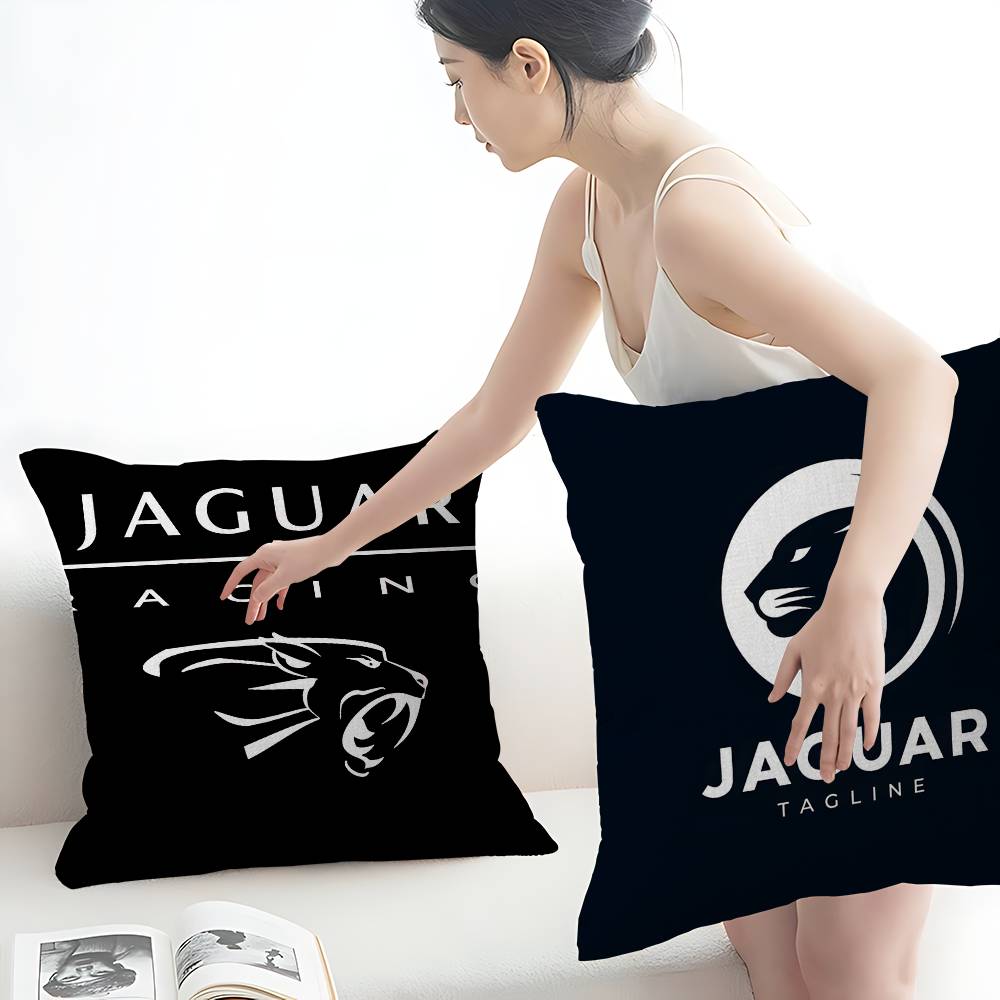J-JaguarS-Car Logo Kussenhoes  - Home Textiles Logo recensie en prijs